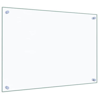 Küchenrückwand Transparent 70x50 cm Hartglas