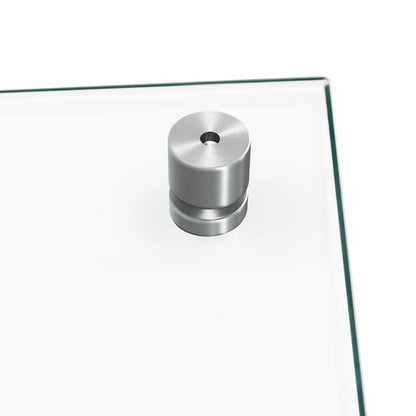 Küchenrückwand Transparent 70x50 cm Hartglas