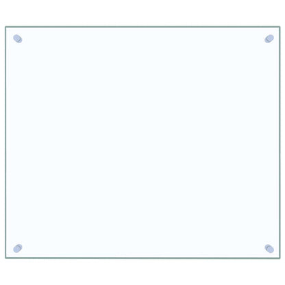 Küchenrückwand Transparent 70x60 cm Hartglas