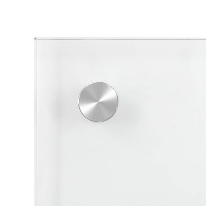 Küchenrückwand Transparent 80×50 cm Hartglas