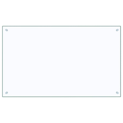 Küchenrückwand Transparent 100×60 cm Hartglas