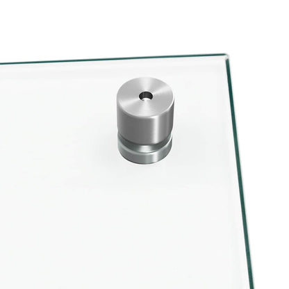 Küchenrückwand Transparent 100×60 cm Hartglas