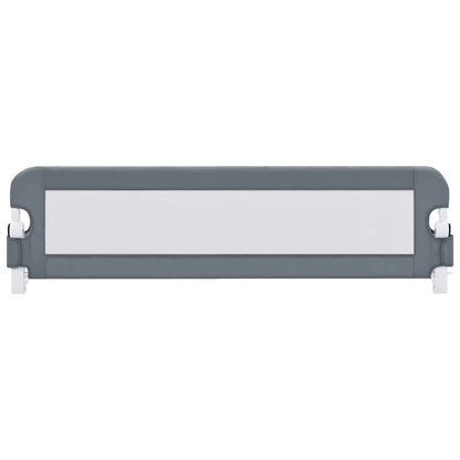 Kleinkind-Bettschutzgitter Grau 120x42 cm Polyester