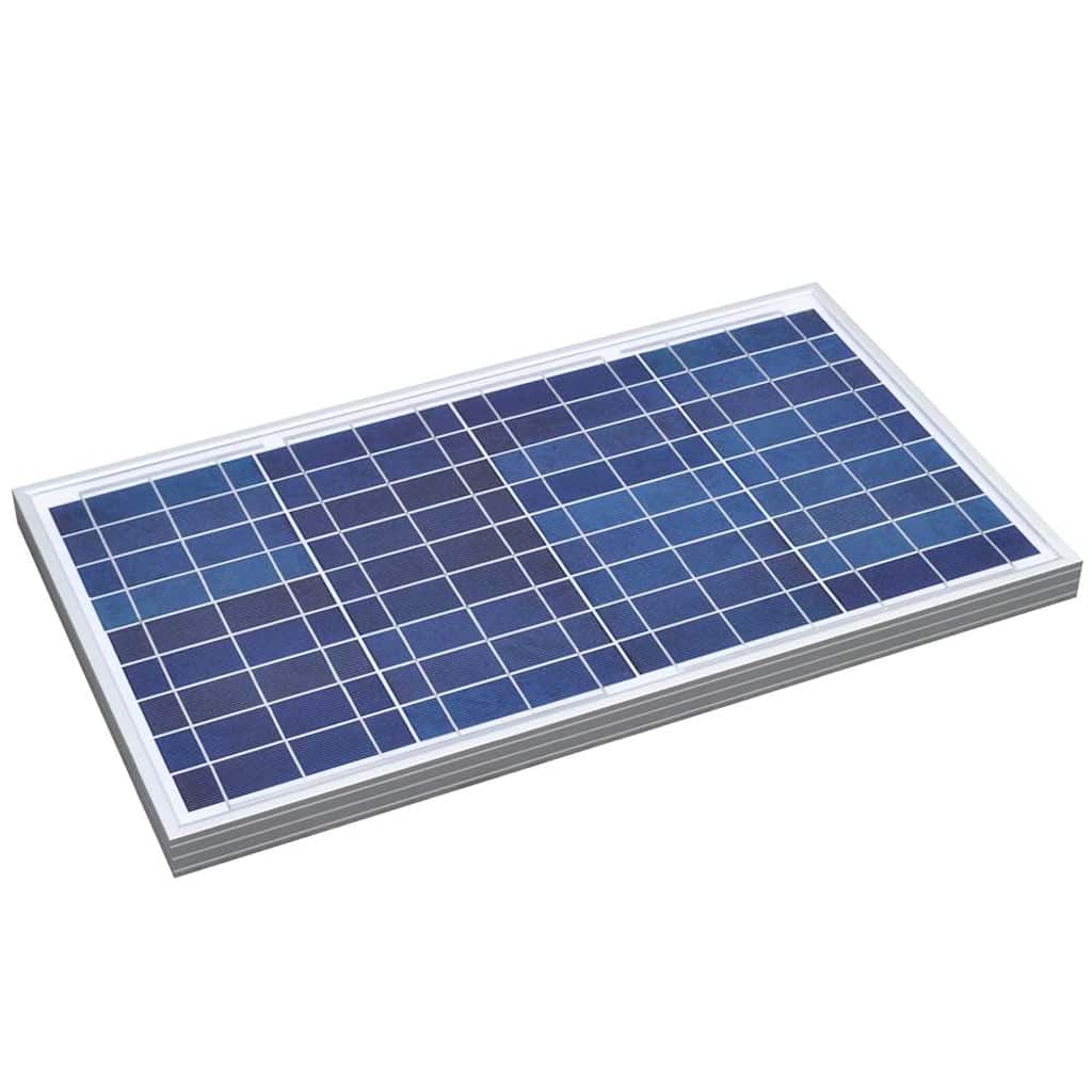 Tragbares Solarpanel 30 W Aluminium