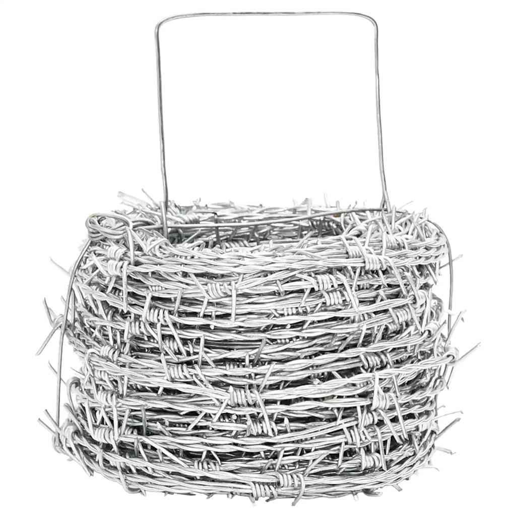 Stacheldraht 500 m aufgerollt