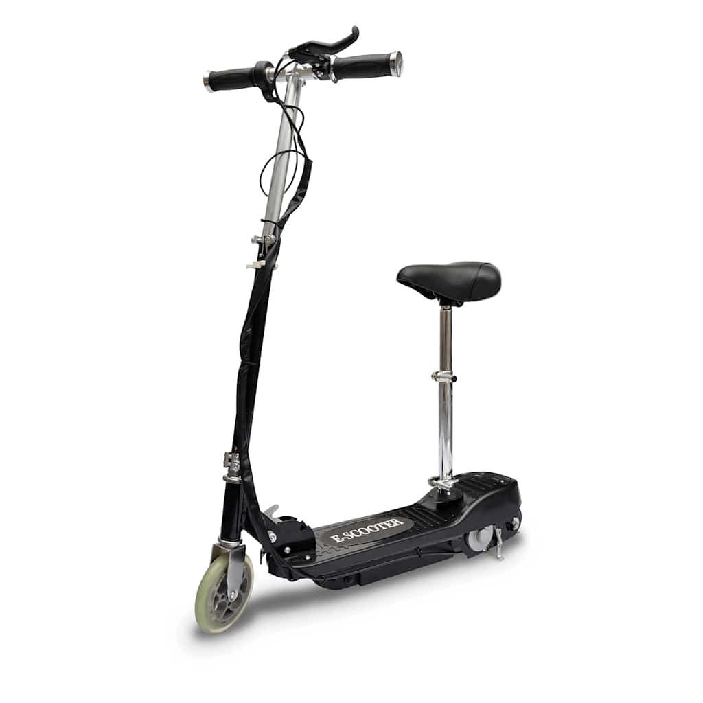 E-Scooter mit Sitz 120 W Schwarz