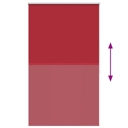 Verdunkelungsrollo 84,4 x 175 cm, Stoffbreite 80 cm, rot