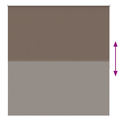 Verdunkelungsrollo 144,4 x 175 cm, Stoffbreite 140 cm, Kaffeebraun