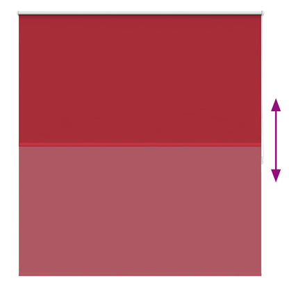 Verdunkelungsrollo 164,4 x 175 cm, Stoffbreite 160 cm, rot