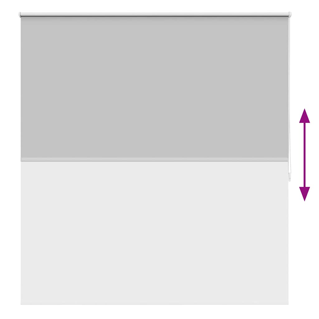 Verdunkelungsrollo 164,4 x 175 cm, Stoffbreite 160 cm, grau