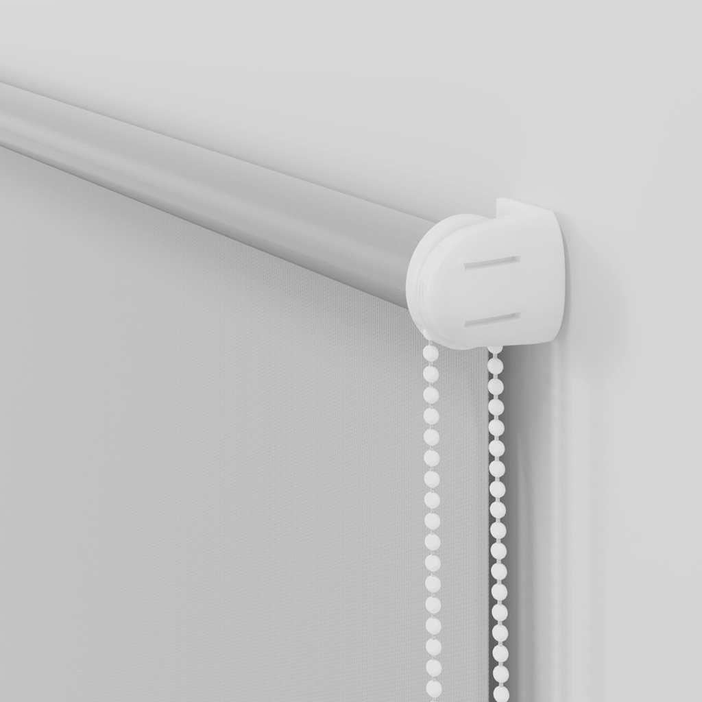 Verdunkelungsrollo 124,4 x 230 cm, Stoffbreite 120 cm, grau