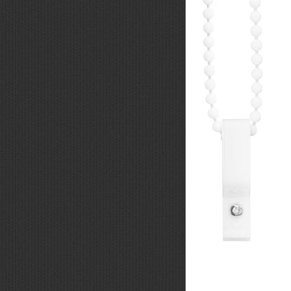 Verdunkelungsrollo 144,4 x 230 cm, Stoffbreite 140 cm, schwarz