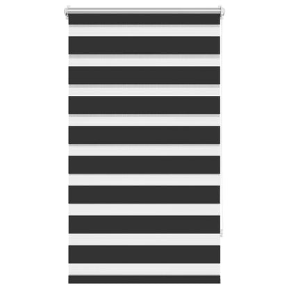 Zebra-Rollo 70,9 x 120 cm, Stoffbreite 66,7 cm, schwarz