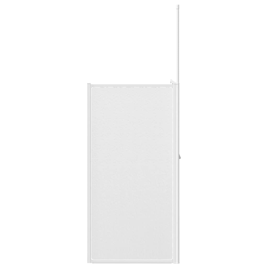 Duschwand L-Form 70x120x137 cm 4-teilig Faltbar