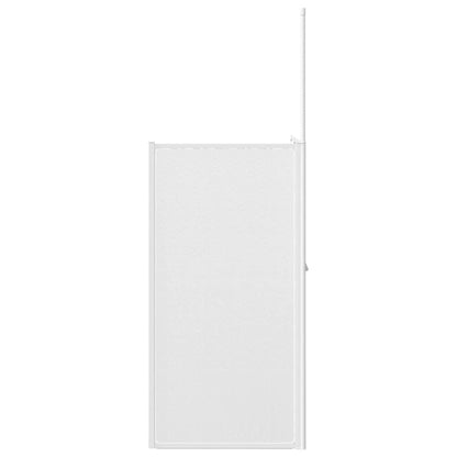 Duschwand L-Form 70x120x137 cm 4-teilig Faltbar