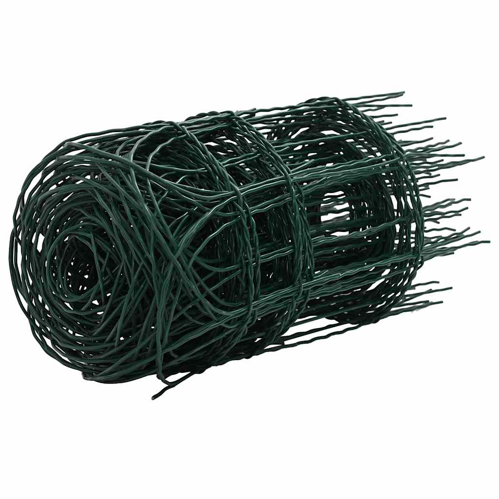 Beetzaun Pulverbeschichtetes Eisen 10x0,4 m