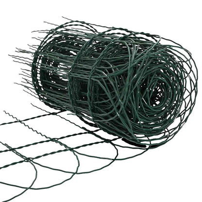 Beetzaun Pulverbeschichtetes Eisen 10x0,4 m