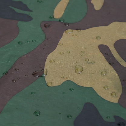 Tarnfarben Regenbekleidung für Männer 2-teilig mit Kapuze Größe M