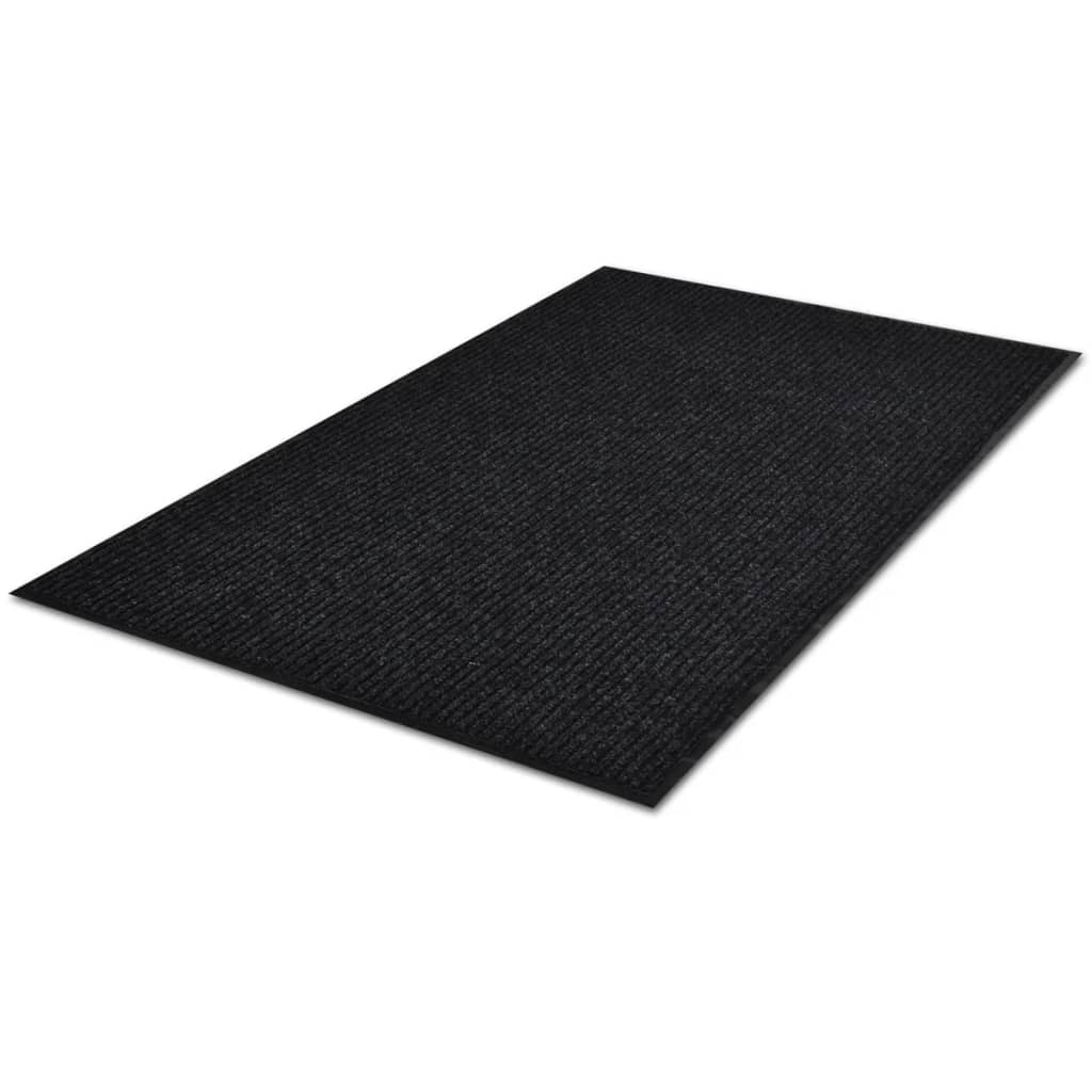 Türmatte Schwarz 120 x 180 cm PVC