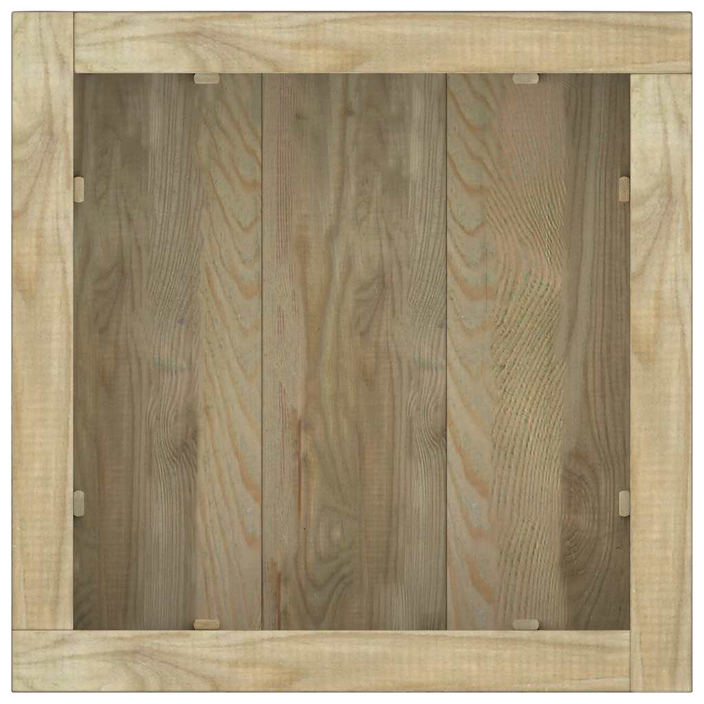 Hochbeet 50x50x40 cm Holz Quadratisch