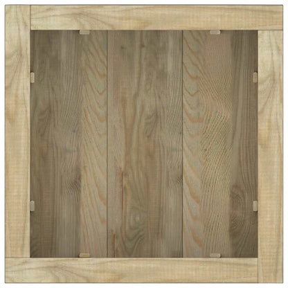 Hochbeet 50x50x40 cm Holz Quadratisch