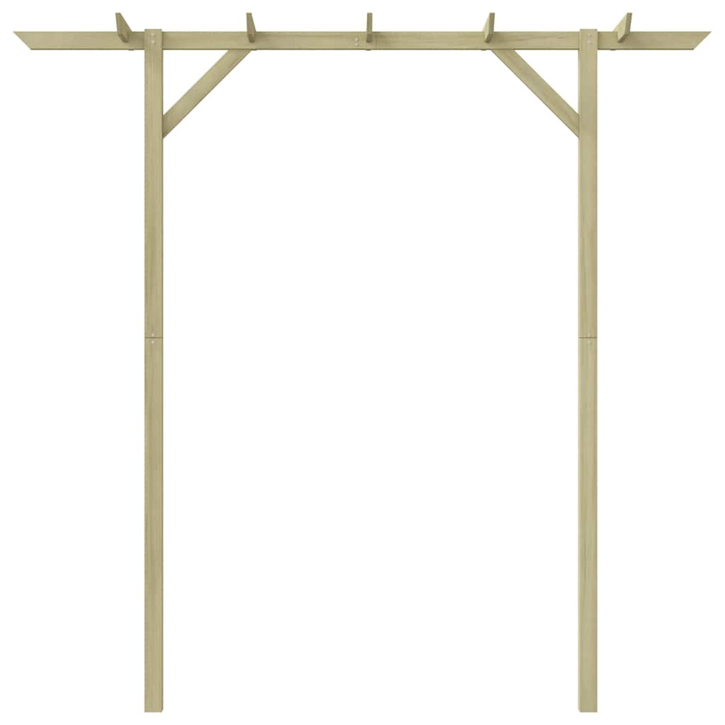 Gartenpergola 205x40x203 cm Holz