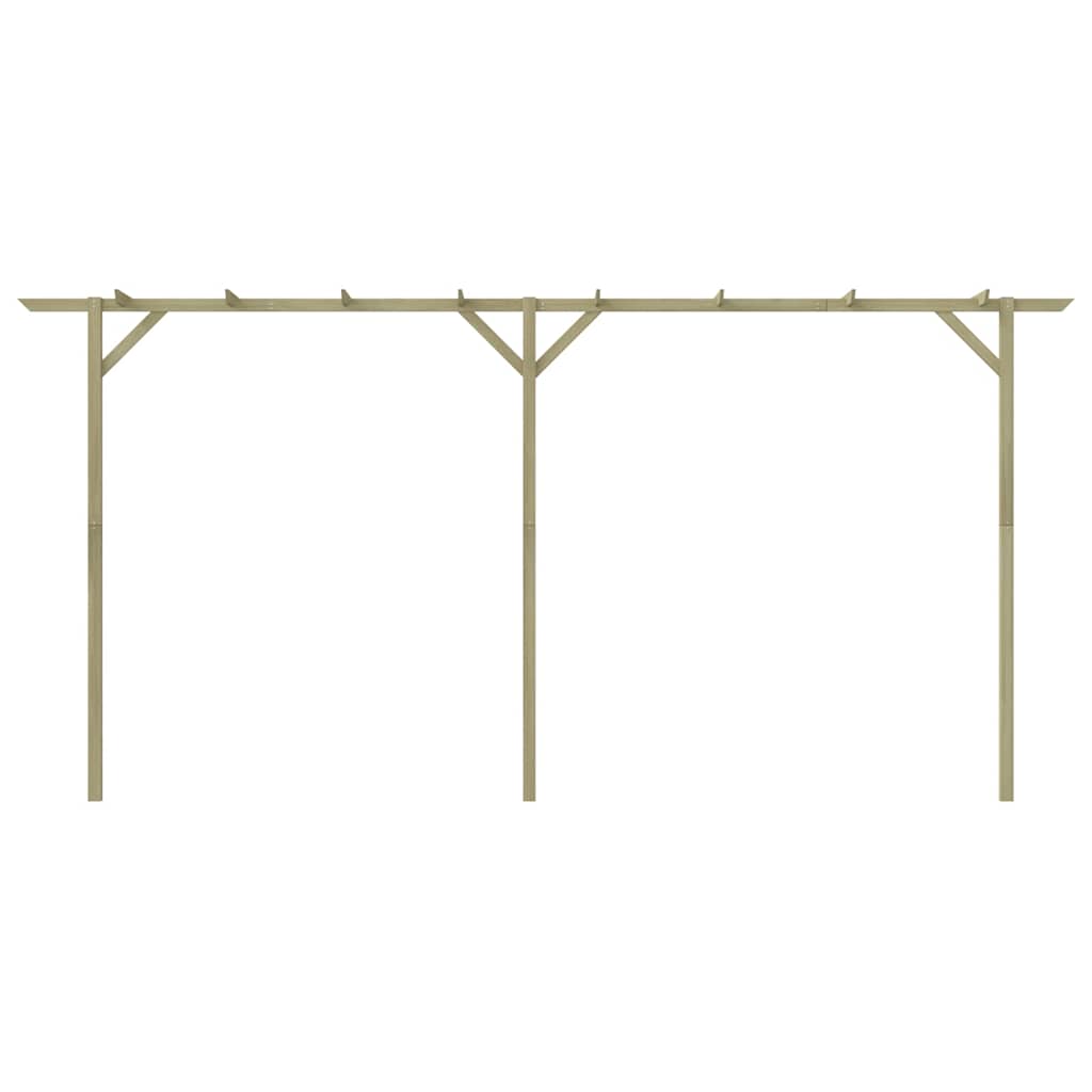 Gartenpergola 410x40x203 cm Holz