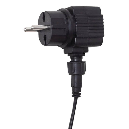 Pool-Wasserfall Fontäne mit LEDs Rechteckig Edelstahl 30 cm