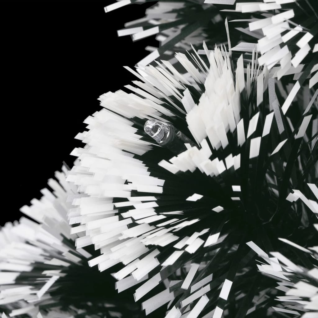 Vorbeleuchteter Weihnachtsbaum mit Ständer und LED 180 cm Glasfaser