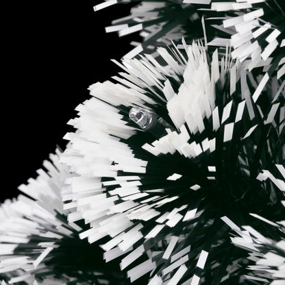 Vorbeleuchteter Weihnachtsbaum mit Ständer und LED 180 cm Glasfaser