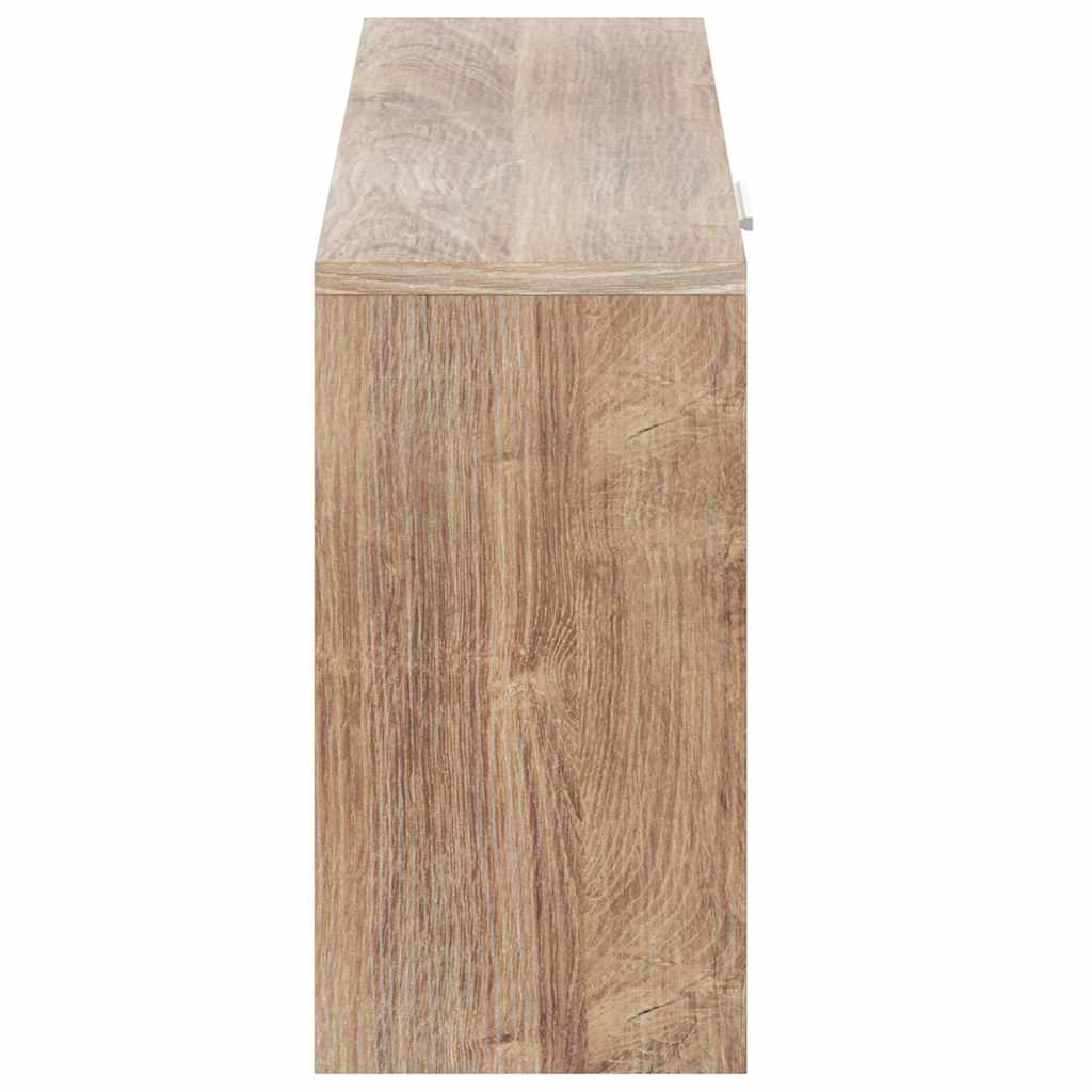 Schuhbank Eiche 80x24x45 cm