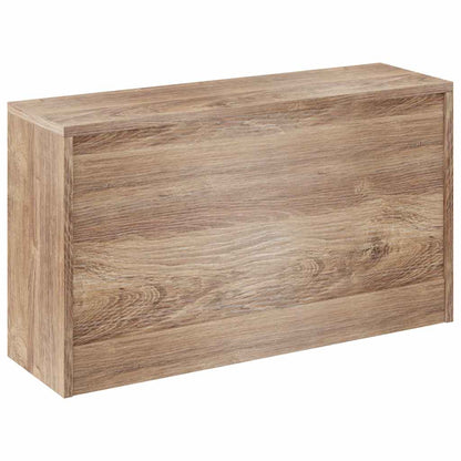 Schuhbank Eiche 80x24x45 cm