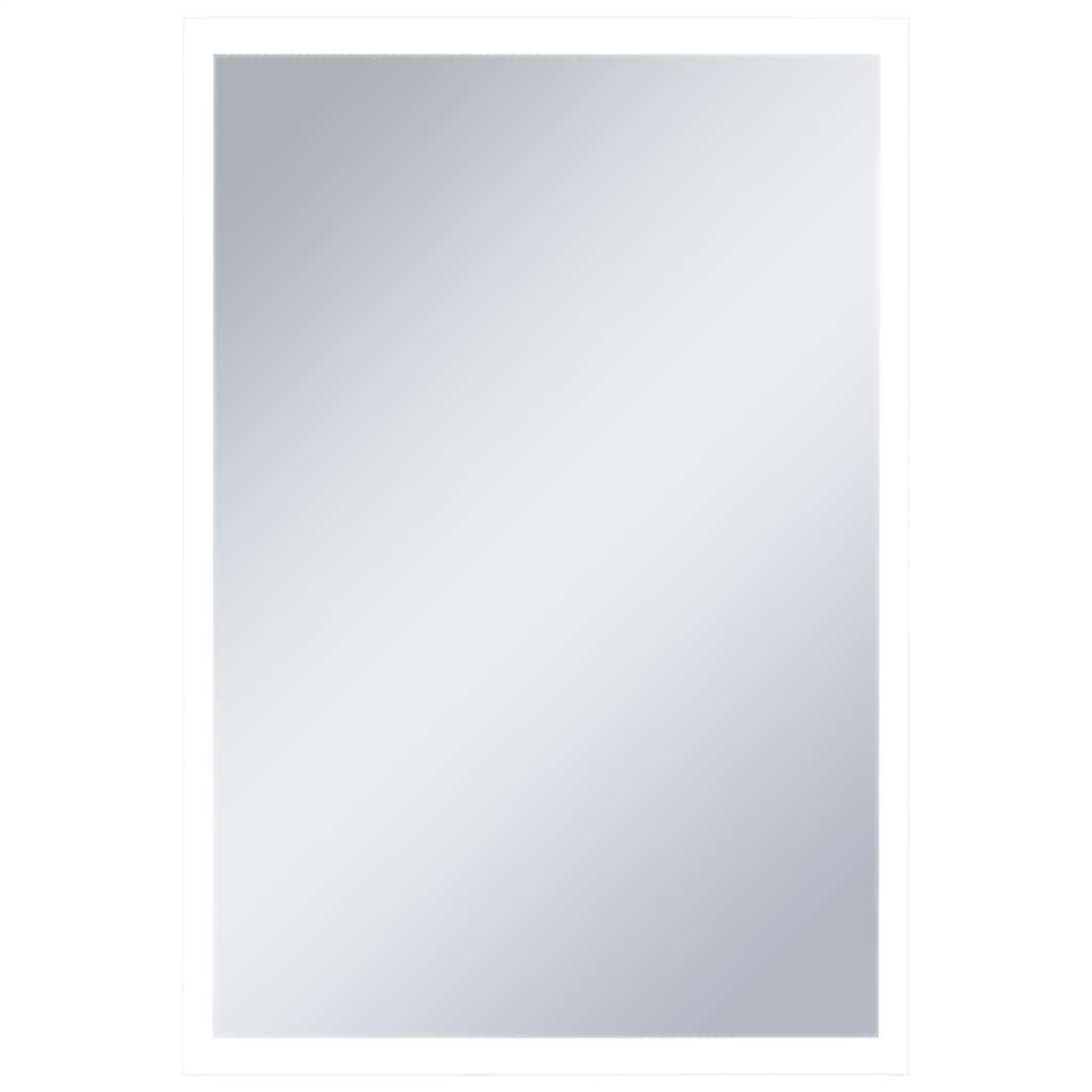 Badezimmer-Wandspiegel mit LEDs 60x100 cm