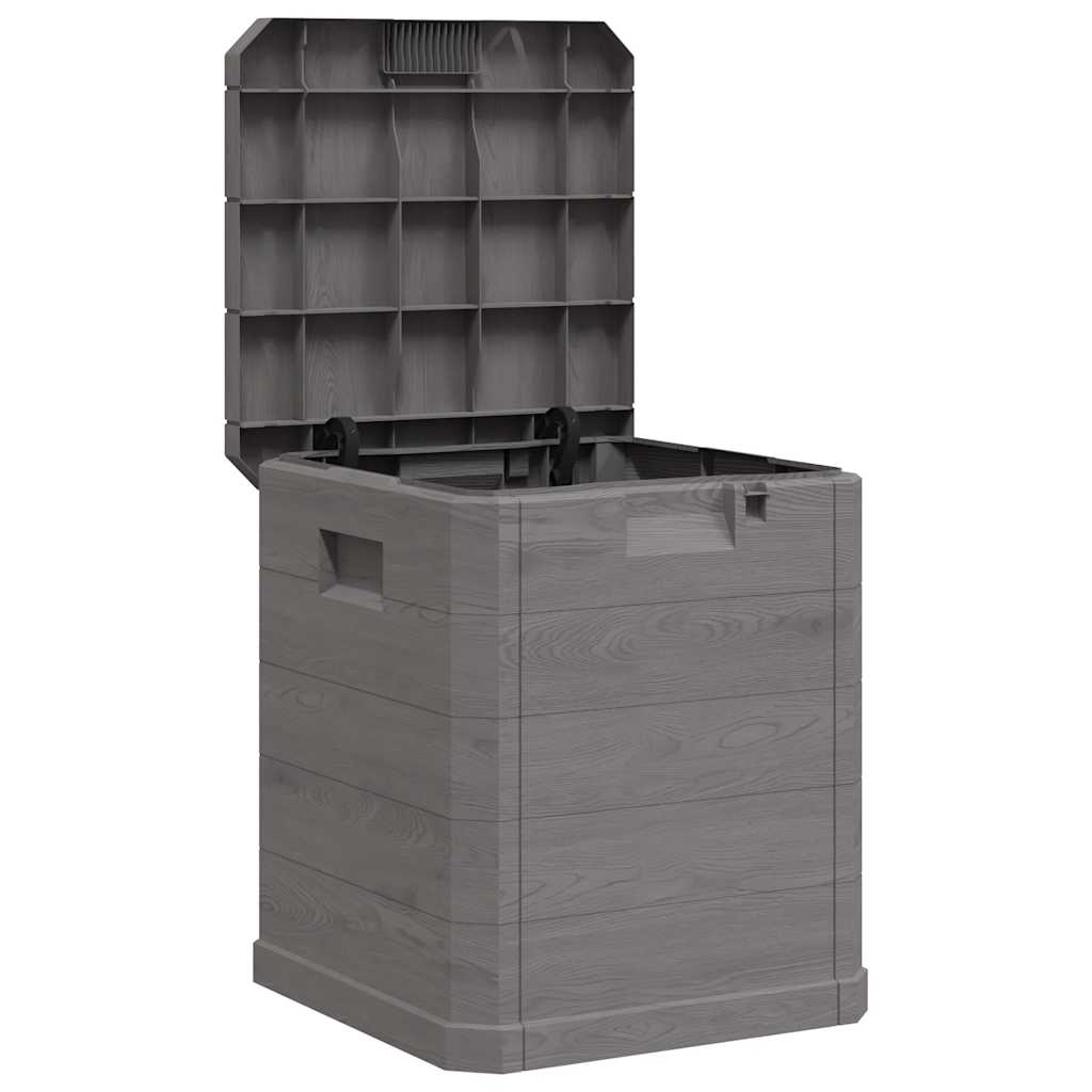 Garten-Aufbewahrungsbox 90 L Braun