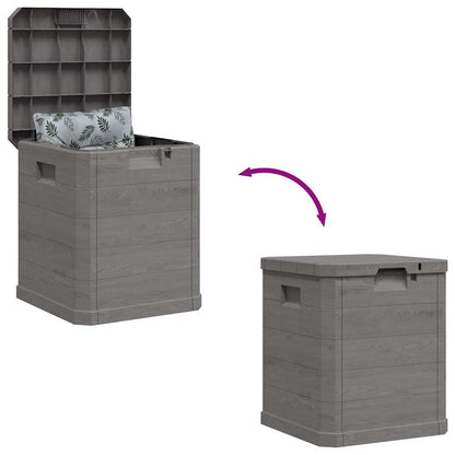 Garten-Aufbewahrungsbox 90 L Braun