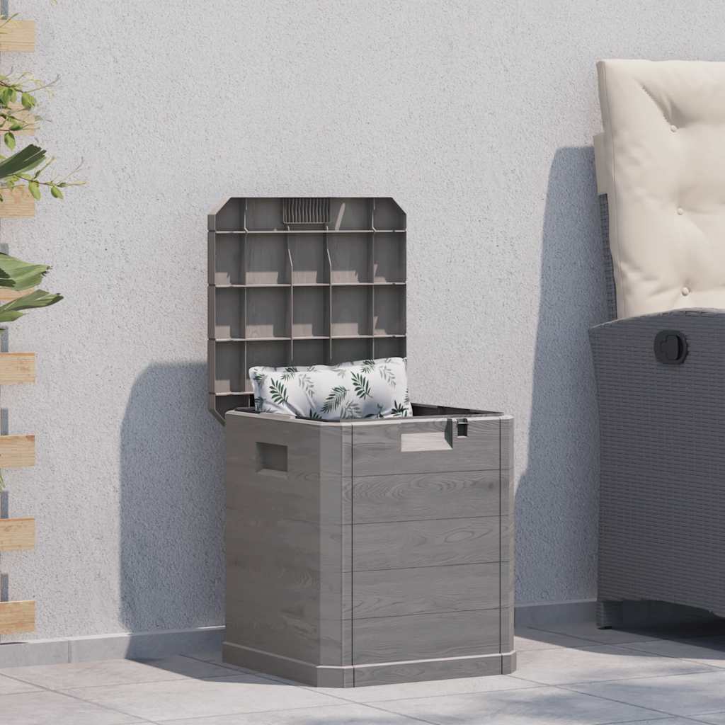 Garten-Aufbewahrungsbox 90 L Braun