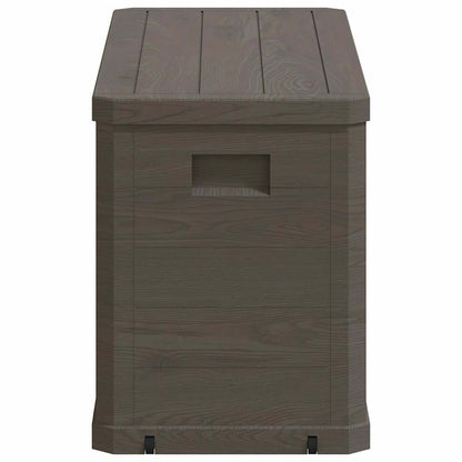 Garten-Aufbewahrungsbox 280 L Braun