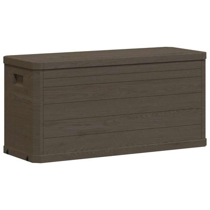 Garten-Aufbewahrungsbox 280 L Braun