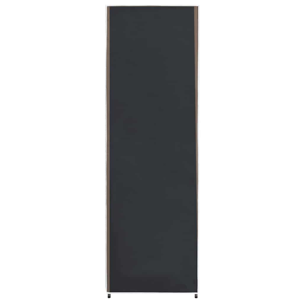 Kleiderschrank Schwarz 87 x 49 x 159 cm Stoff