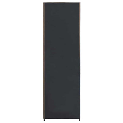 Kleiderschrank Schwarz 87 x 49 x 159 cm Stoff