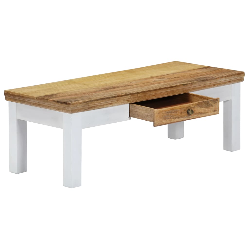 Couchtisch 110x50x40 cm Massivholz Mango