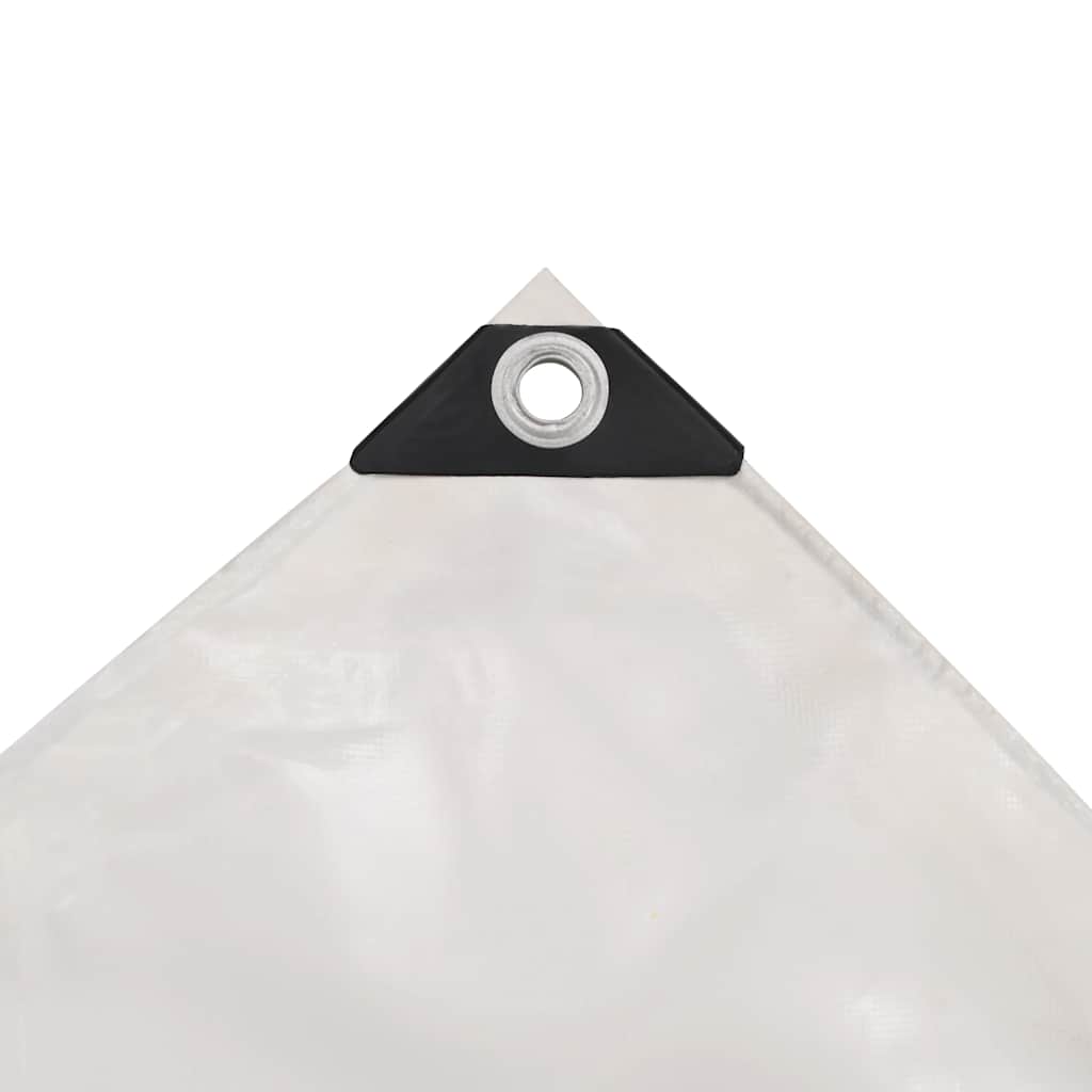 Abdeckplane 650 g/m² 1,5 x 20 m Weiß