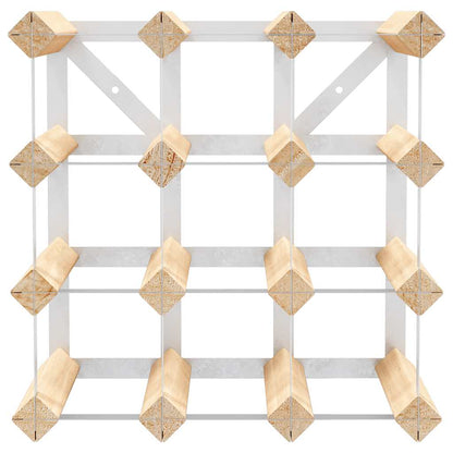 Weinregal für 12 Flaschen Massivholz Kiefer