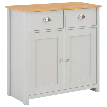 Sideboard Grau vidaXL Sideboard Grau 79 x 35 x 81 cm