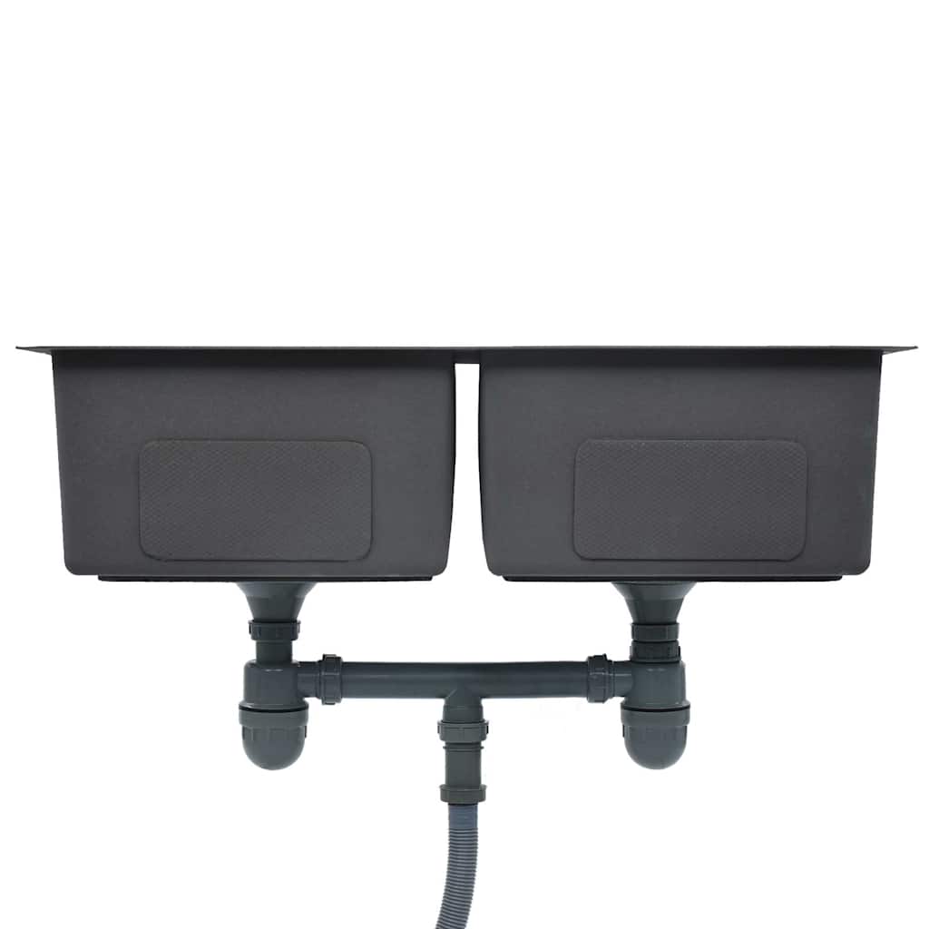 Handgefertigte Küchenspüle Edelstahl