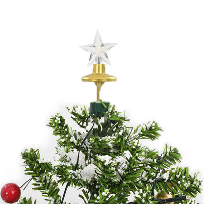 Schneiender Weihnachtsbaum mit Schirmfuß Grün 75 cm