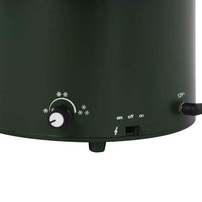 Schneiender Weihnachtsbaum mit Schirmfuß Grün 75 cm