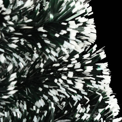 Vorbeleuchteter Weihnachtsbaum mit Ständer und LED 120 cm Glasfaser