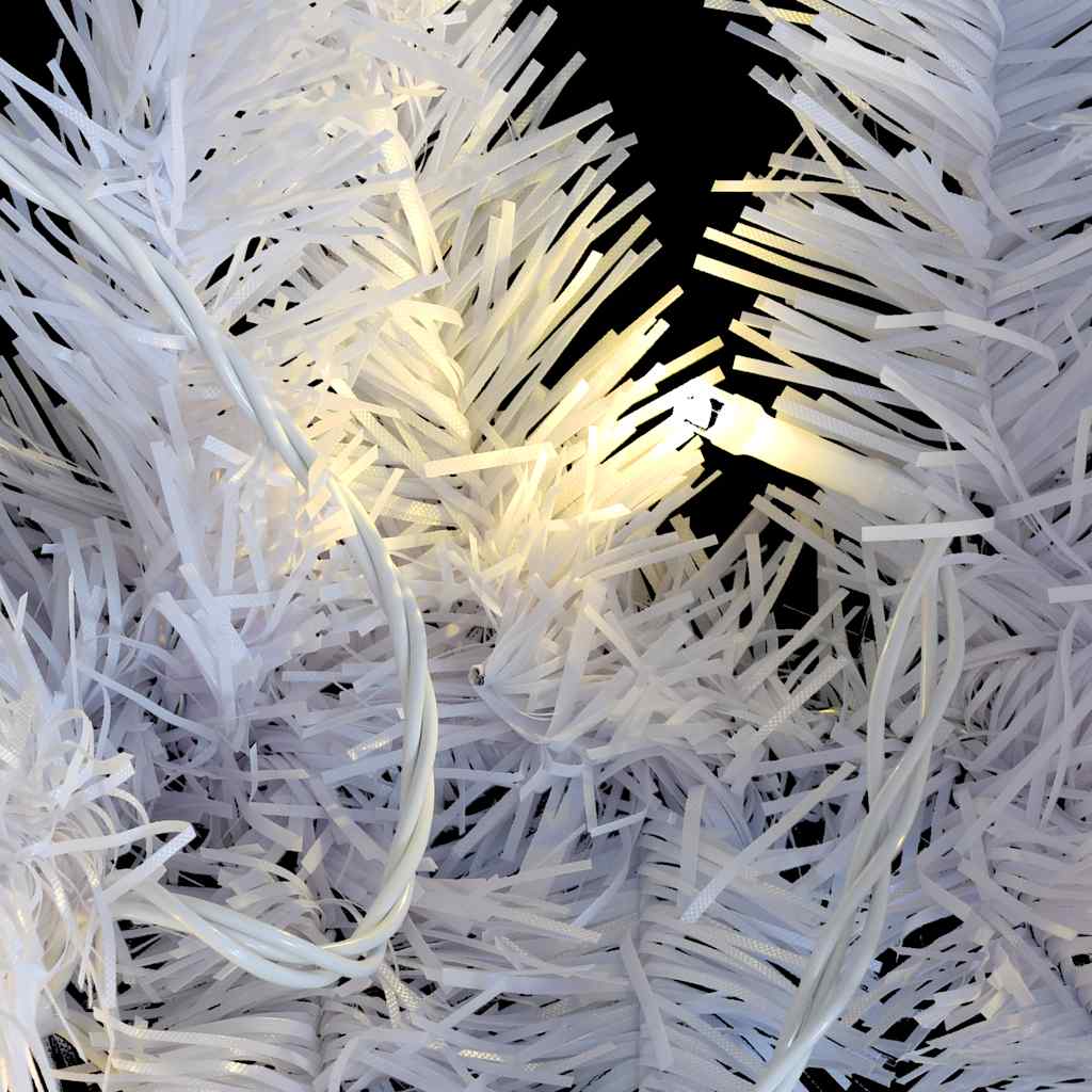 Weihnachtsgirlande mit LED-Lichtern 10 m Weiß