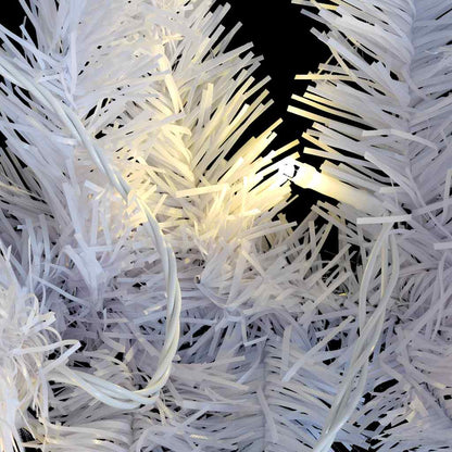 Weihnachtsgirlande mit LED-Lichtern 10 m Weiß